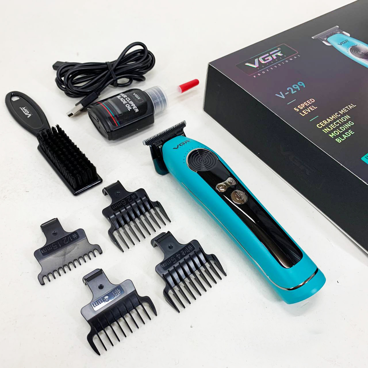 Триммер VGR V-299. Цвет: синий