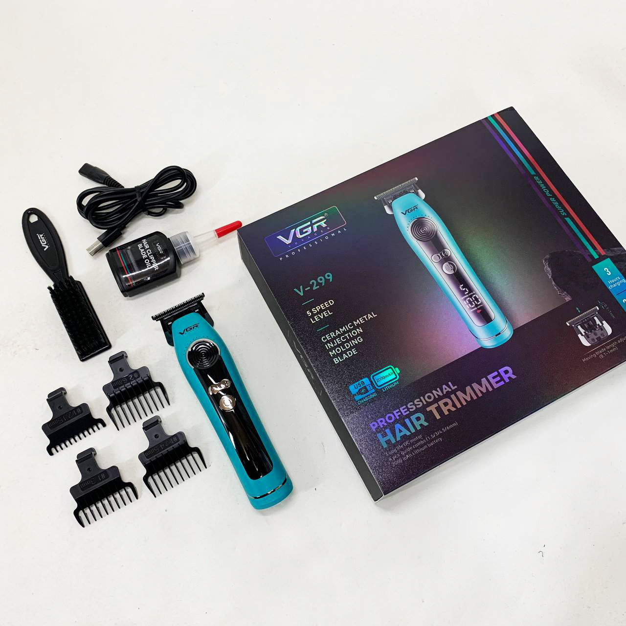 Триммер VGR V-299. Цвет: синий