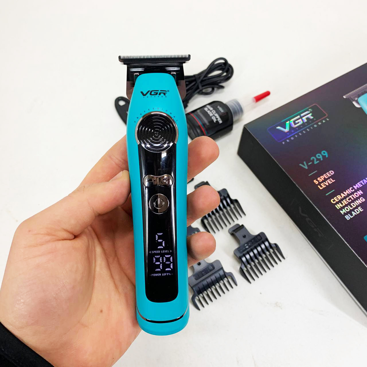 Триммер VGR V-299. Цвет: синий