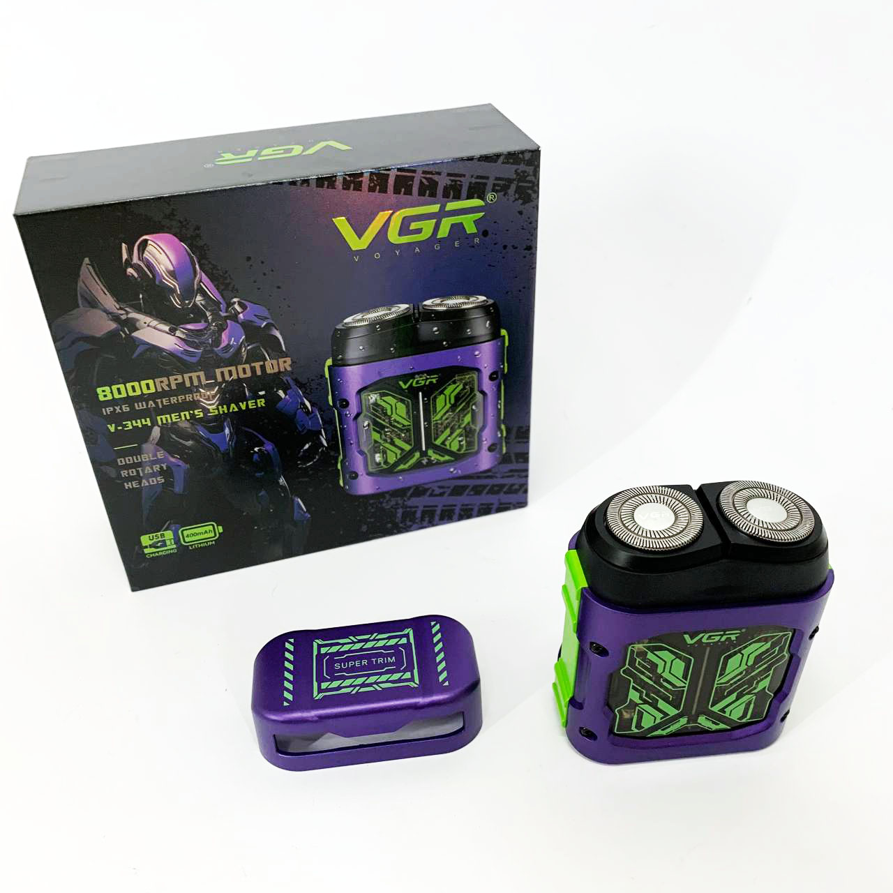 Электробритва VGR V-344. Цвет: фиолетовый