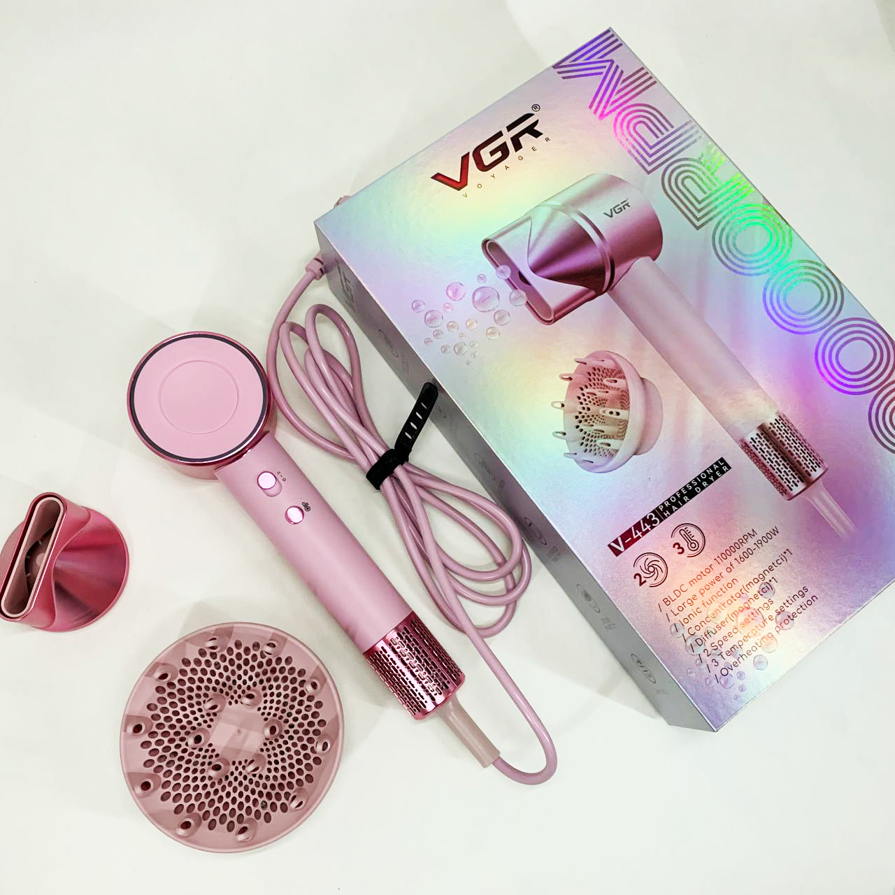 Фен профессиональный VGR V-443