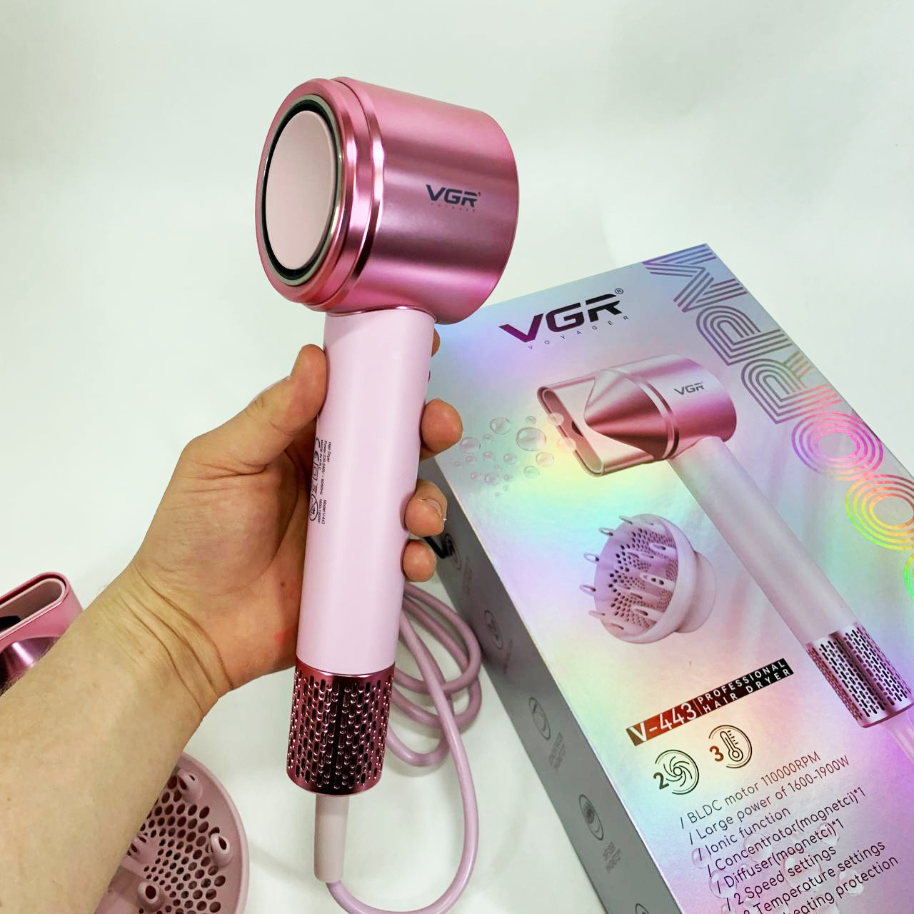 Фен профессиональный VGR V-443