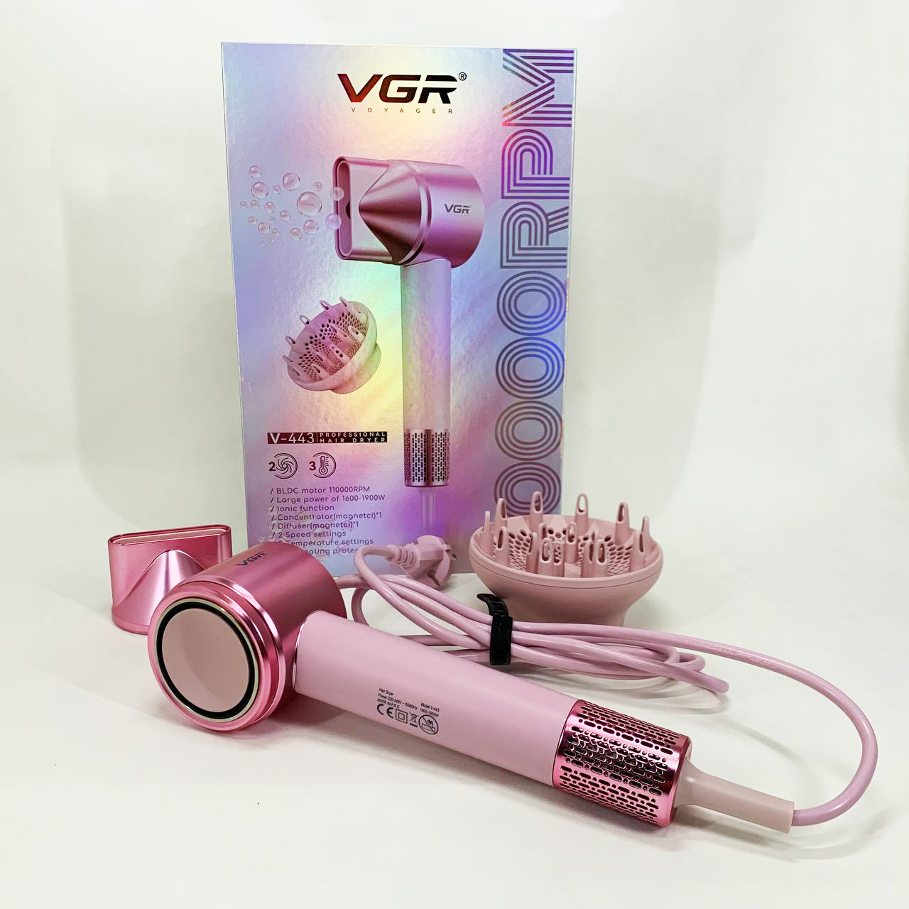 Фен профессиональный VGR V-443