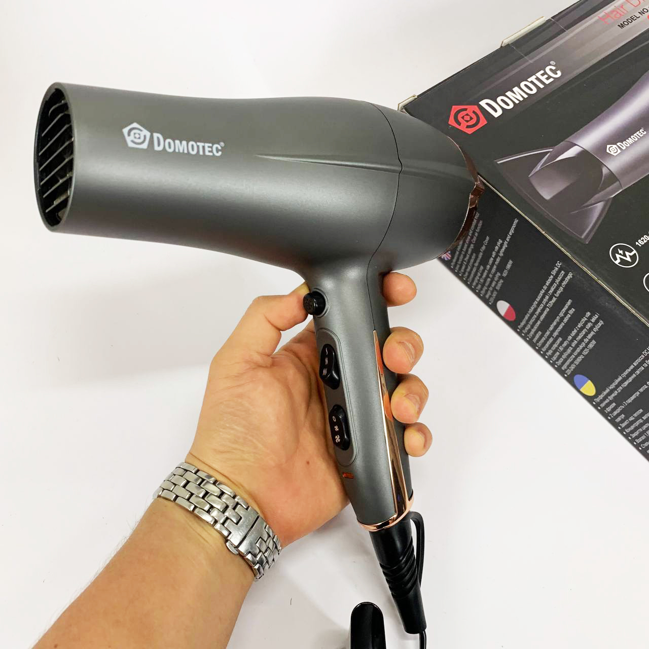 Профессиональный фен для волос Domotec MS-409B 1980 Вт