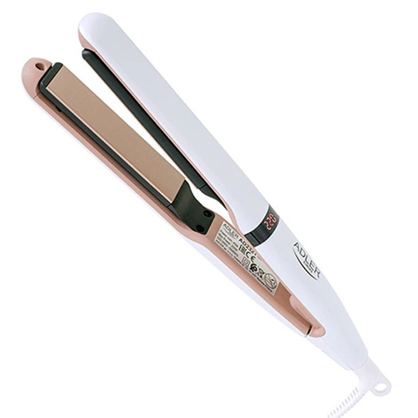 Керамически-кератиновый выпрямитель выравниватель для волос Adler AD 2321