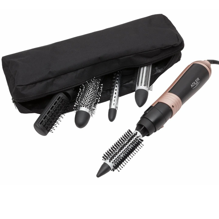 Фен-щетка набор для укладки волос 6в1 ADLER AD 2022 стайлер 1000Вт