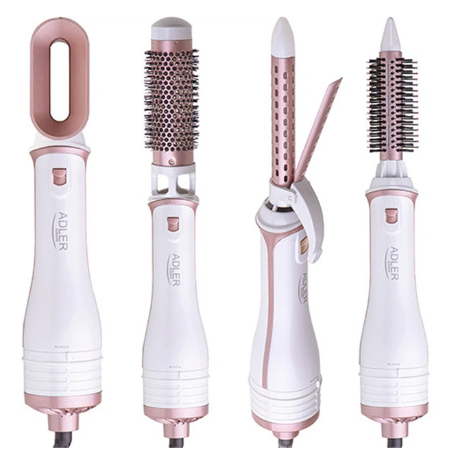 Стайлер для волос Adler AD 2027 1200Вт щетка для завивки 5в1