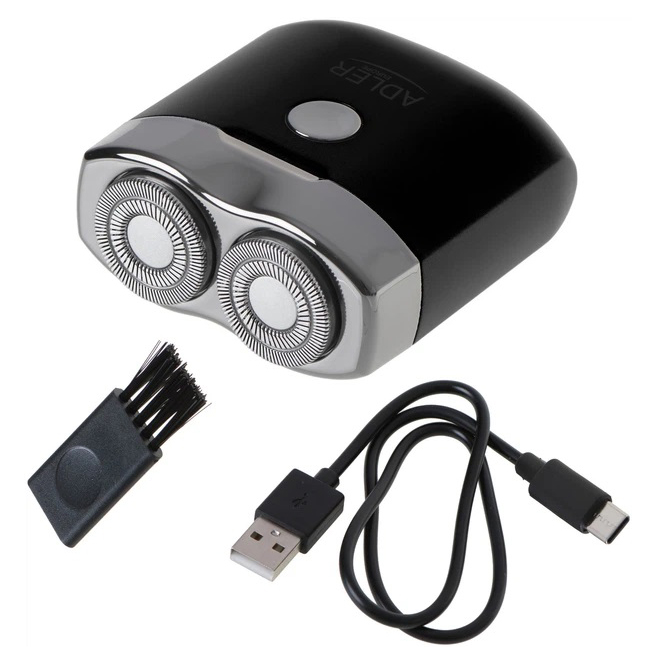 Дорожная бритва беспроводная Adler AD 2936 с USB black