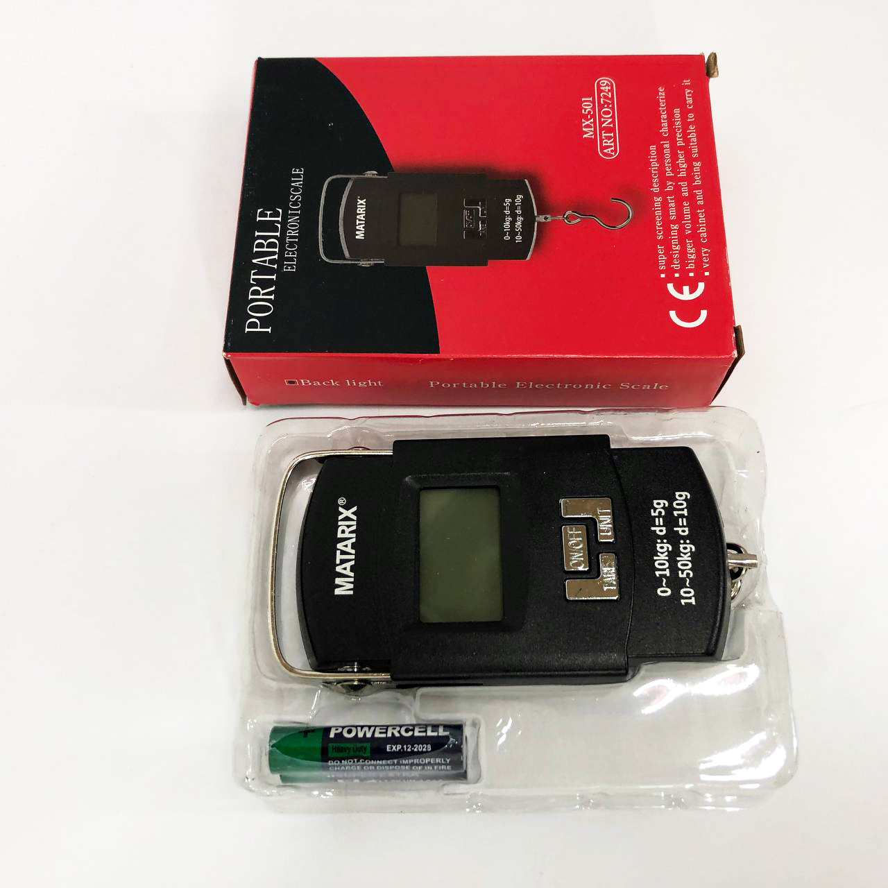 Весы кухонные кантерные MX-501/WH-A08