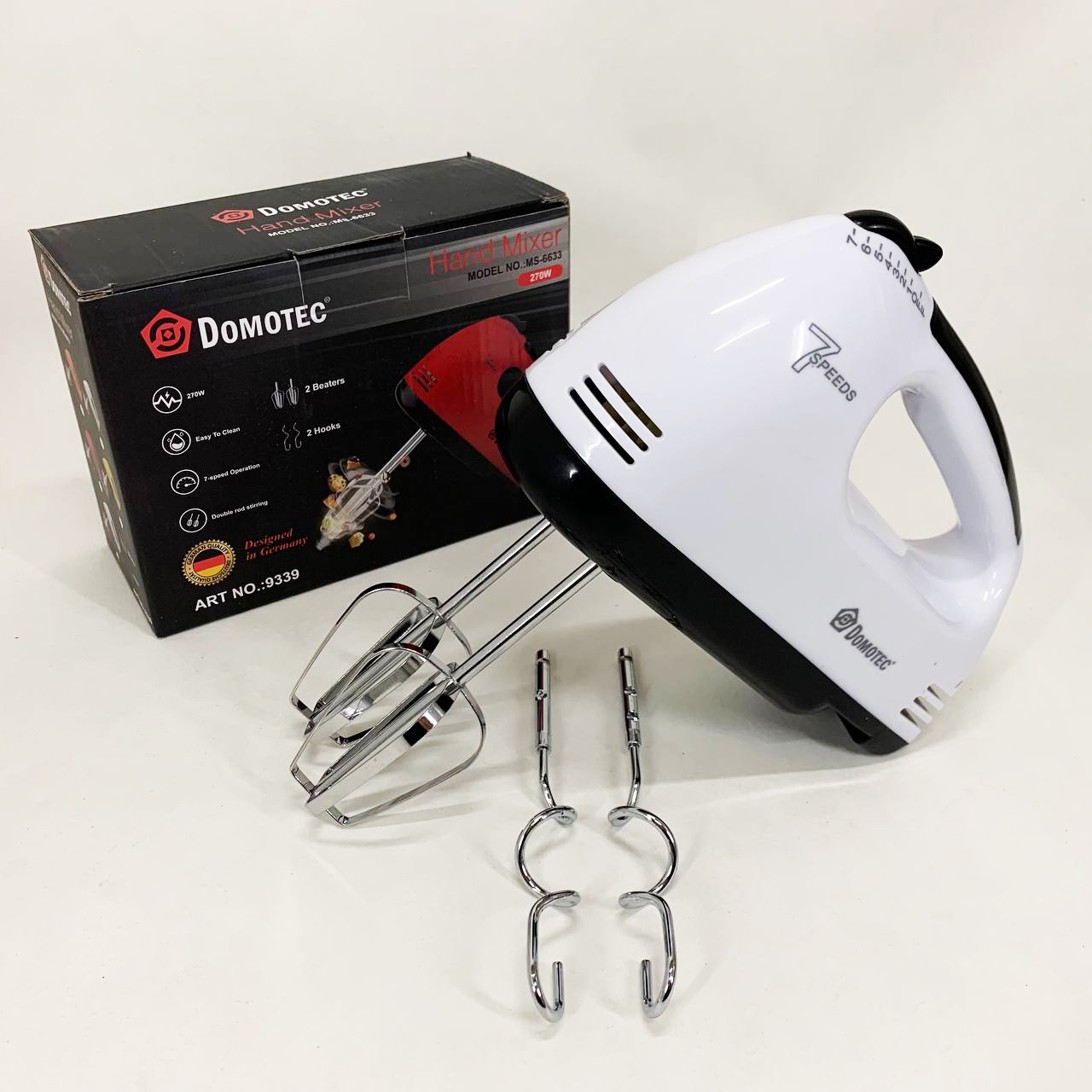 Миксер ручной RAF R6633B. Цвет: белый