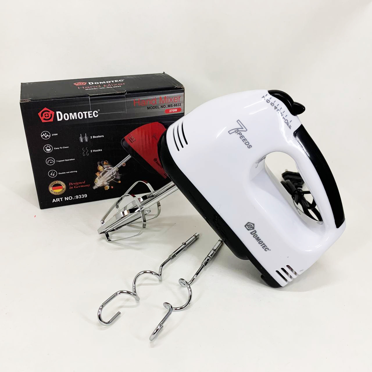 Миксер ручной RAF R6633B. Цвет: белый