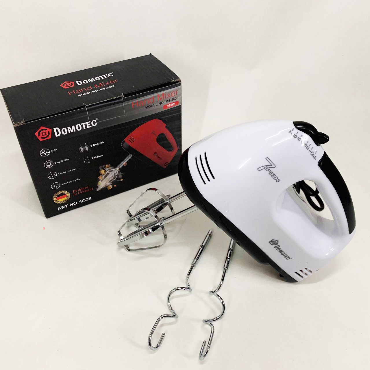 Миксер ручной RAF R6633B. Цвет: белый