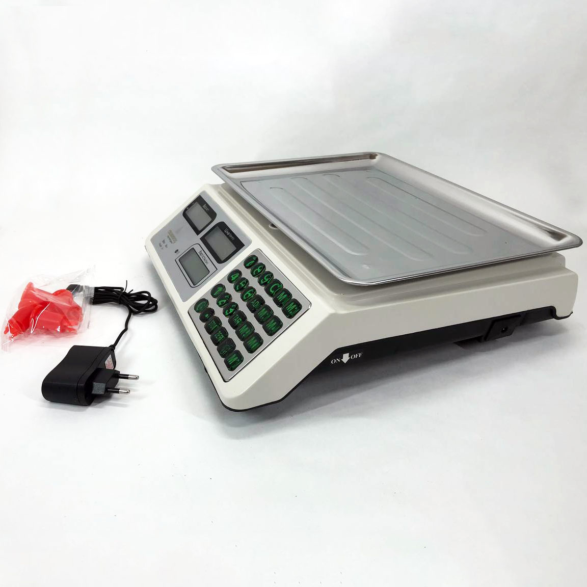 Весы торговые электронные до 50 кг Crownberg CB-5006, Весы торговые до 50 кг, Настольные торговый весы