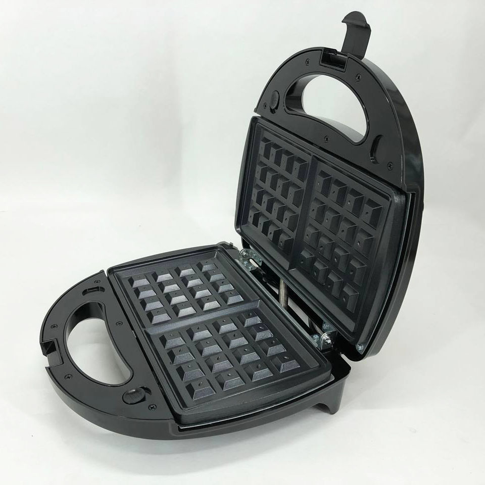 Мультимейкер 4 В 1 Crownberg CB-1074 750Вт Гриль Сендвичница Вафельница Орешница