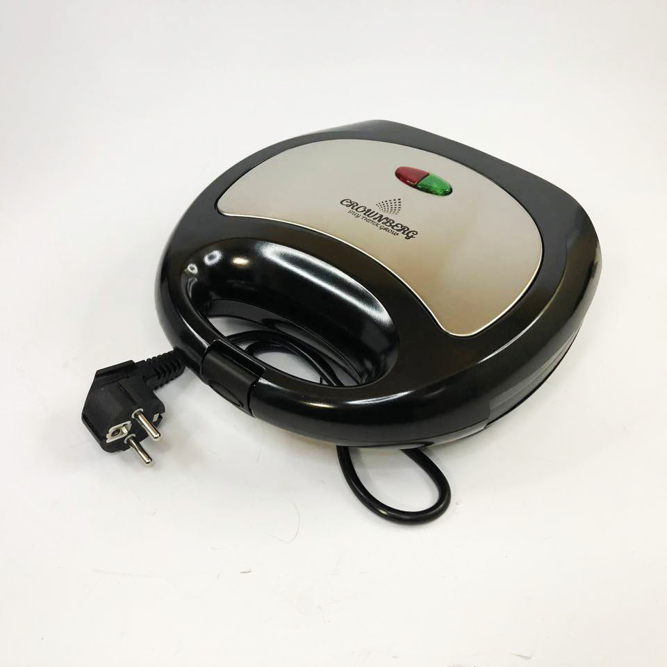 Сендвичница Crownberg CB-1069 Бутербродница, бутербродница гриль сендвичница, электробутербродница