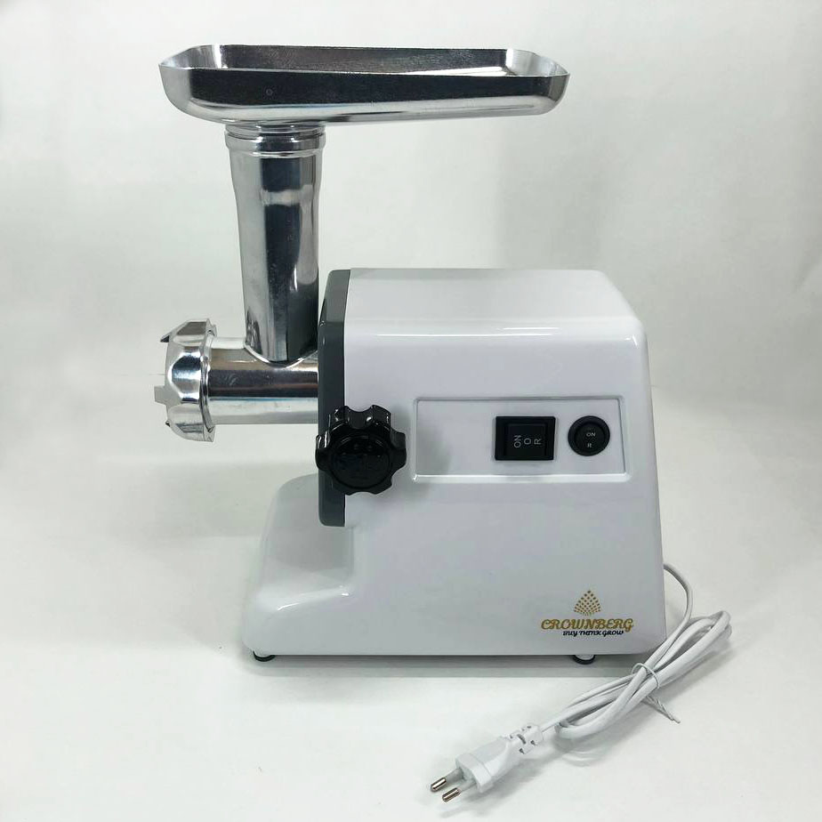 Мясорубка Crownberg CB-4212 с соковыжималкой, электромясорубка 2500W, мясорубка с металлическим редуктором