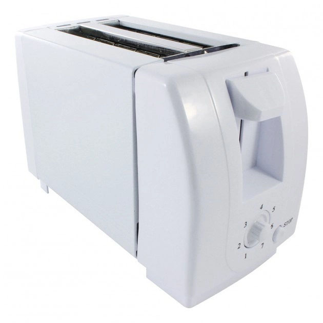 Тостер Crownberg CB-1105 с поддоном для крошек шесть уровней прожарки, универсальный тостер кухонный