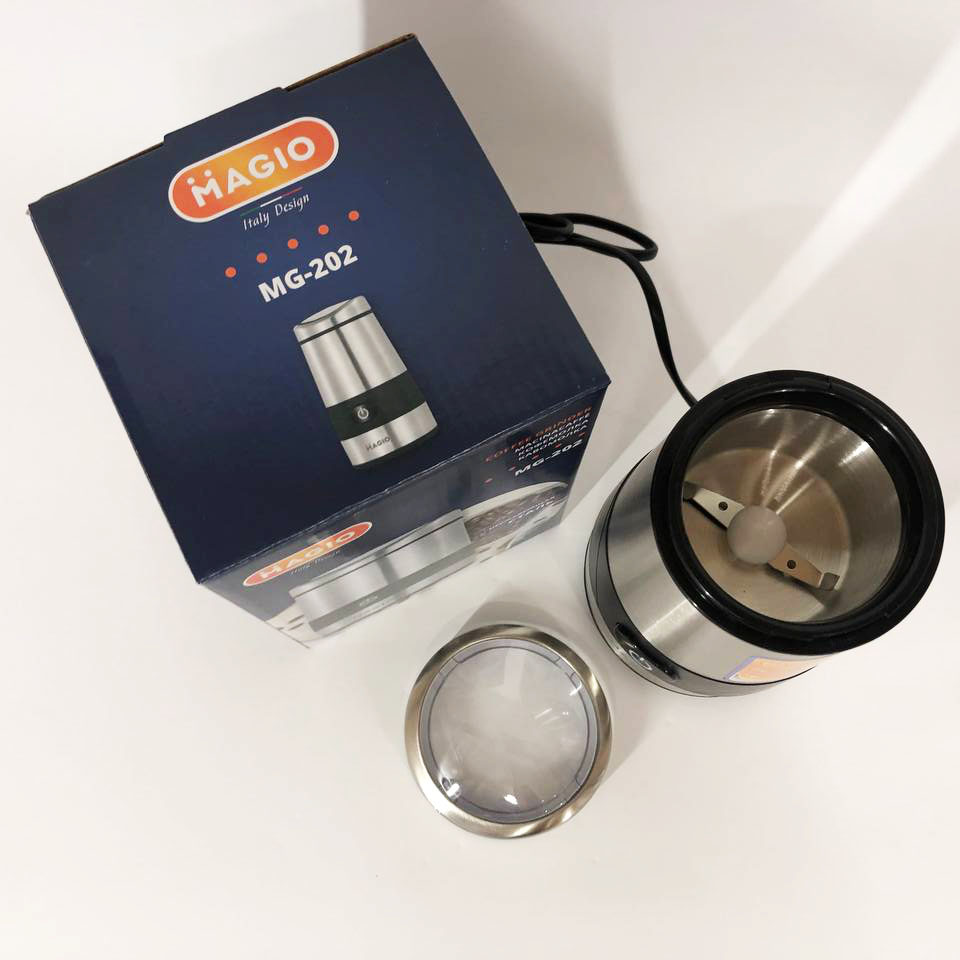 Кофемолка MAGIO MG-202 250 Вт, кофемолка для круп, кофемолка для перца, машинка для помола кофе