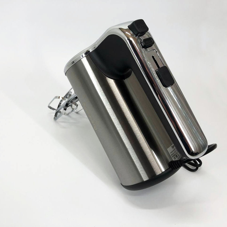 Миксер ручной электрический Rainberg RB-1012 600W Нержавейка, ручной миксер для кухни, мощный миксер