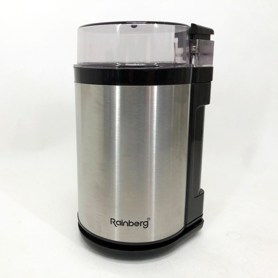Электрическая роторная кофемолка Rainberg RB-2205 600 Вт Нержавеющая сталь