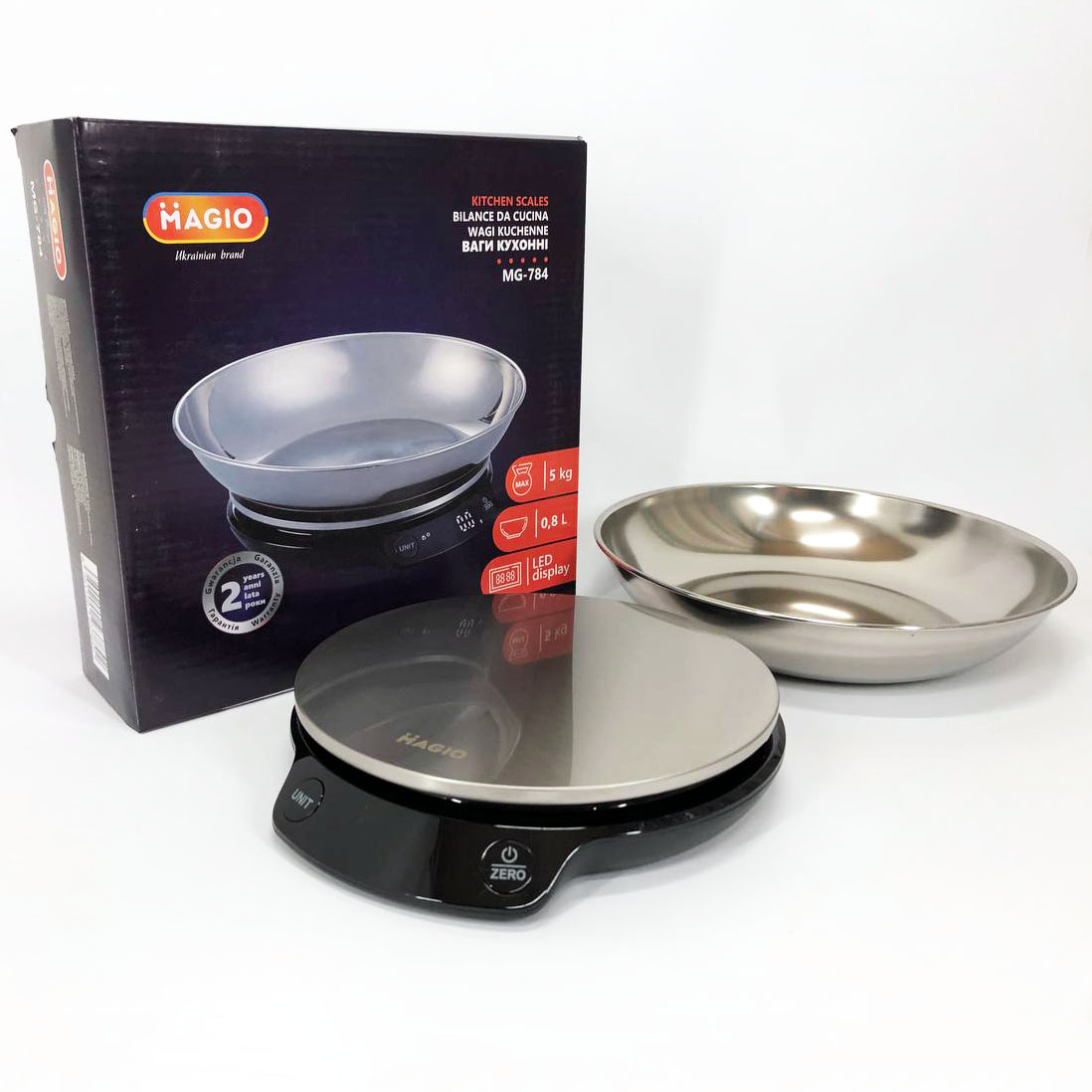 Весы кухонные Magio MG-784, кухонные весы для кондитера, кухонные весы для взвешивания продуктов, пищевые