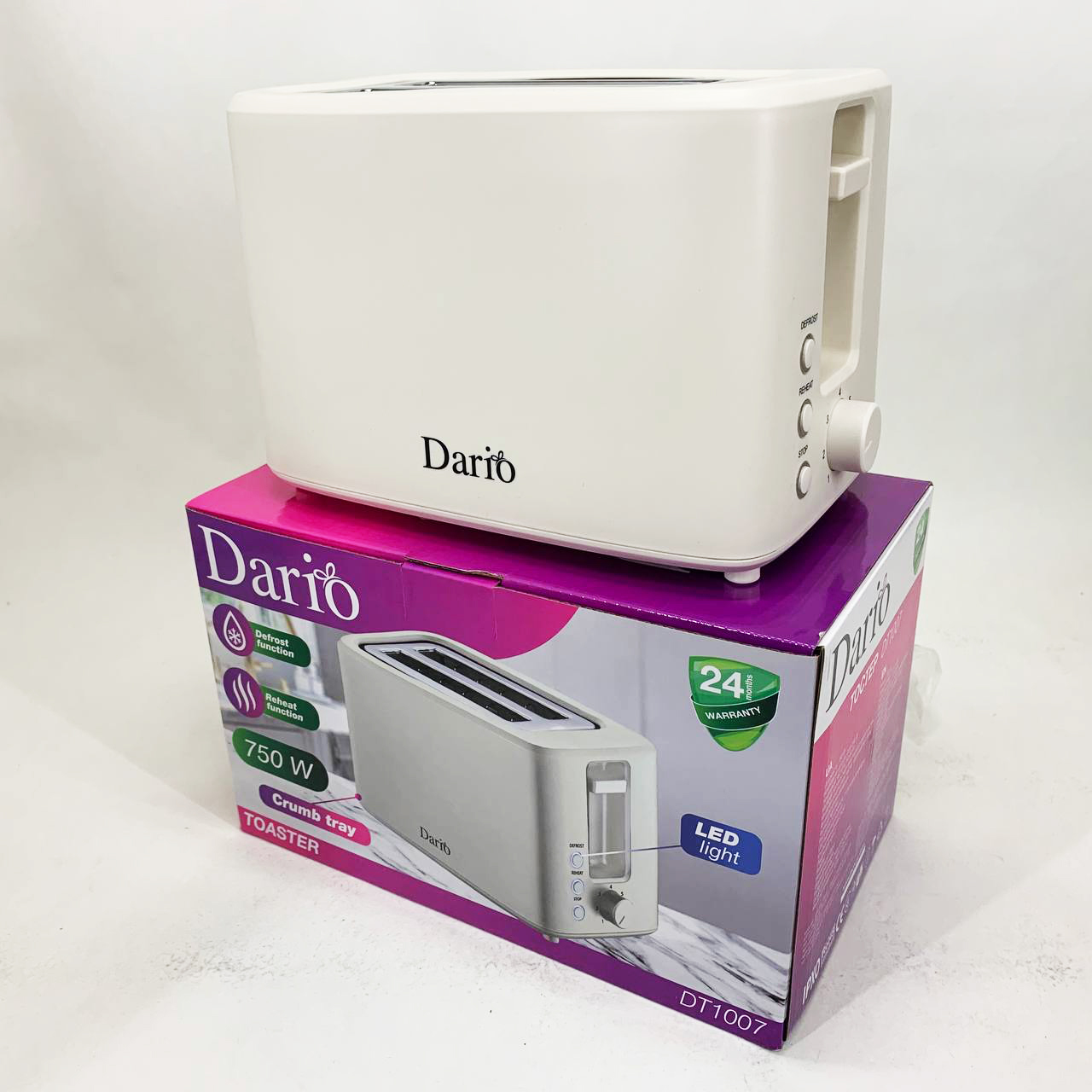Тостер DARIO DT1007. Цвет: бежевый