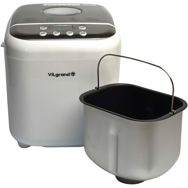 Хлебопечка ViLgrand VBM6091. Цвет: белый