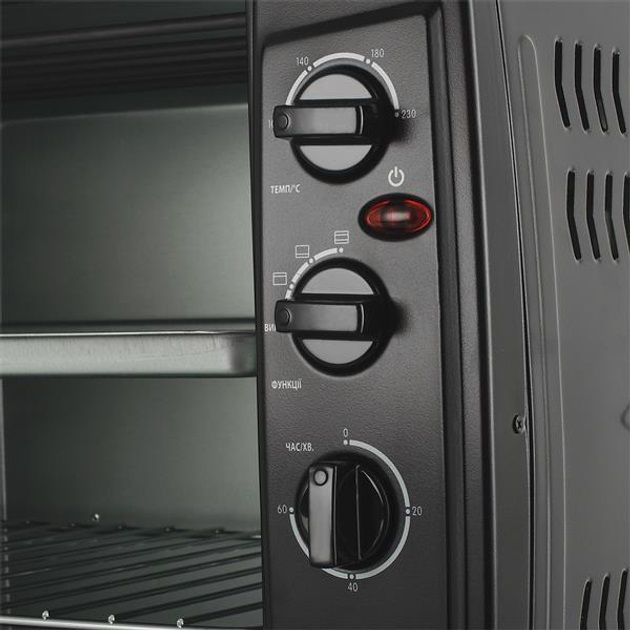 Электрическая печь VILGRAND VEO650-14. Цвет: черный