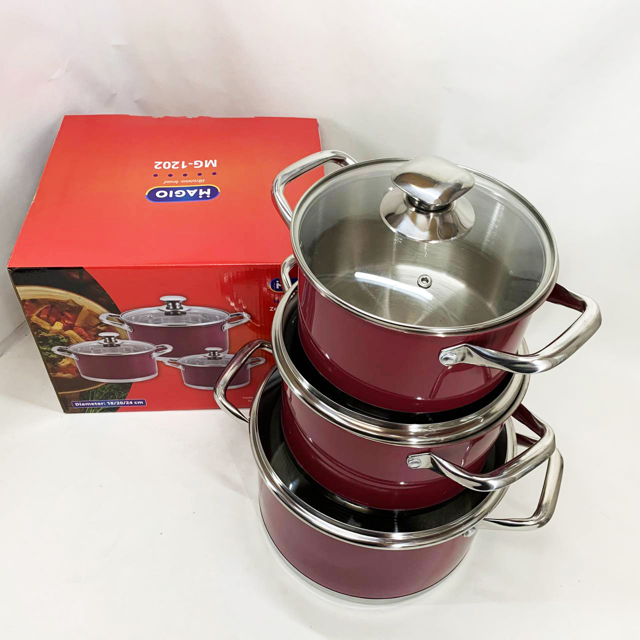 Набор посуды MAGIO MG-1202