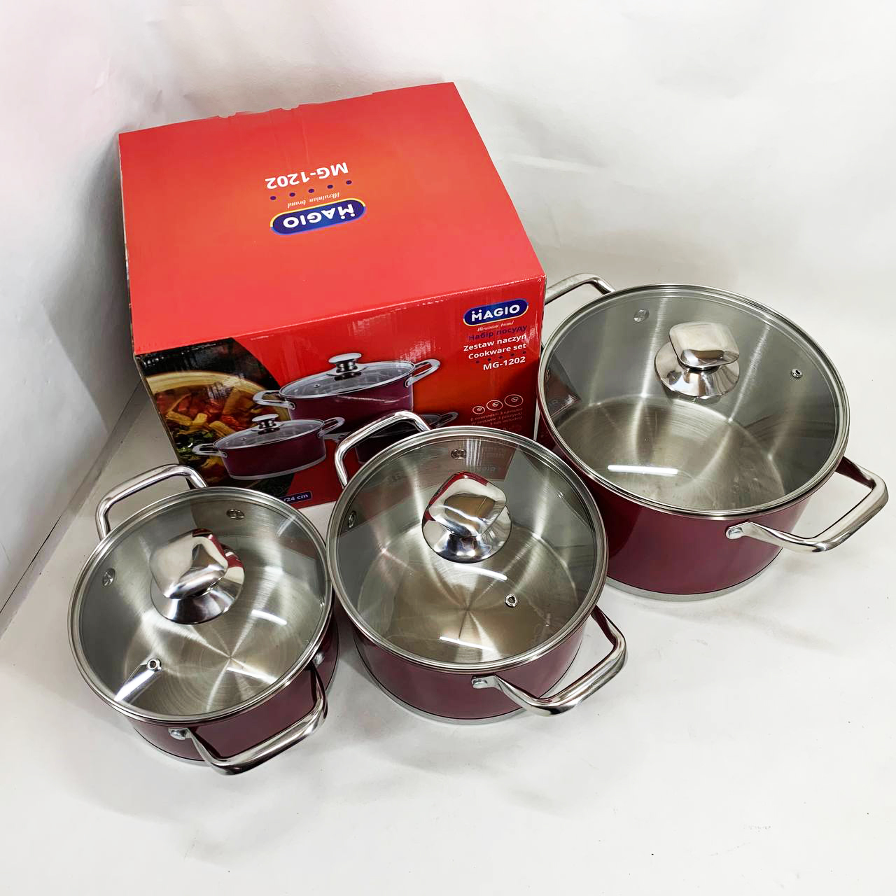 Набор посуды MAGIO MG-1202
