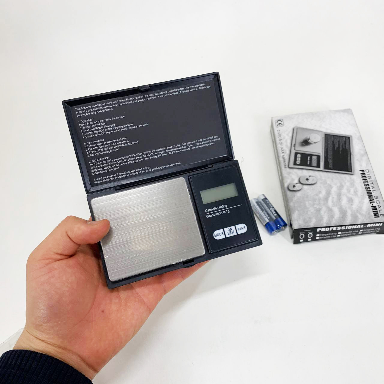 Весы ювелирные 6256, 1000г