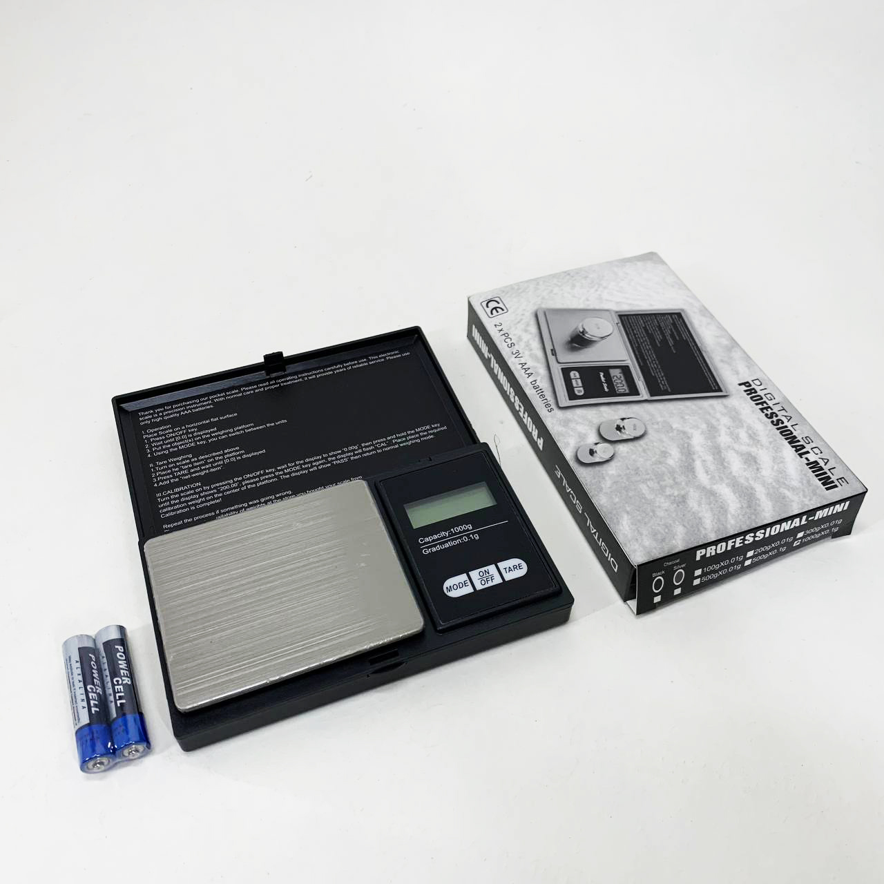 Весы ювелирные 6256, 1000г