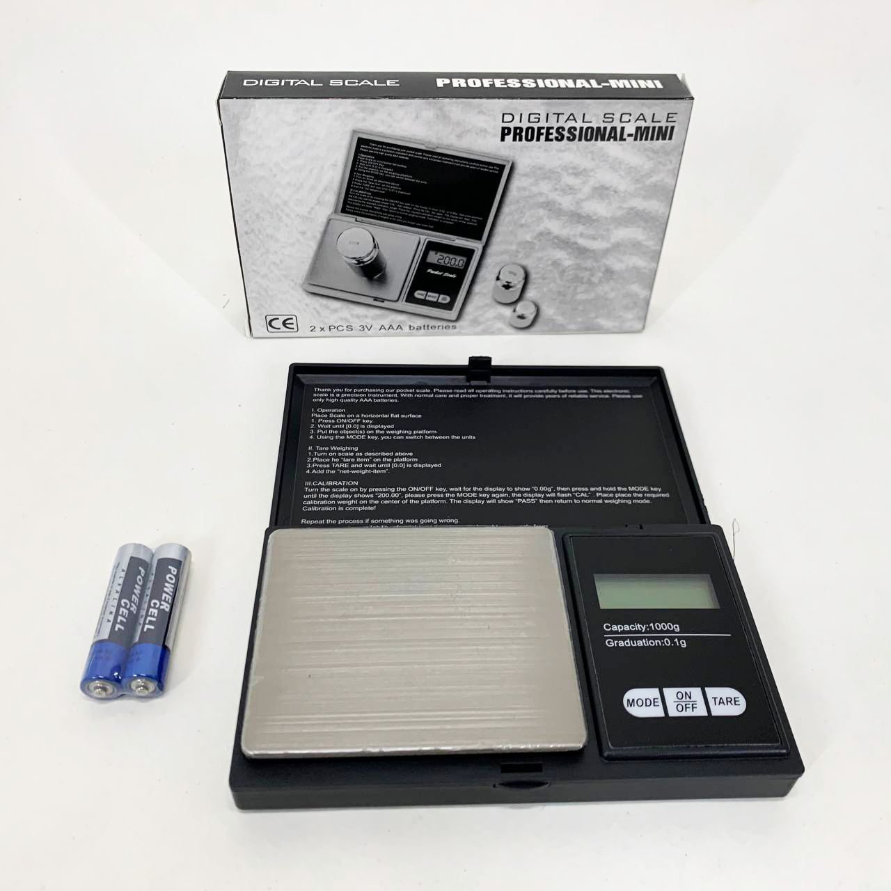 Весы ювелирные 6256, 1000г