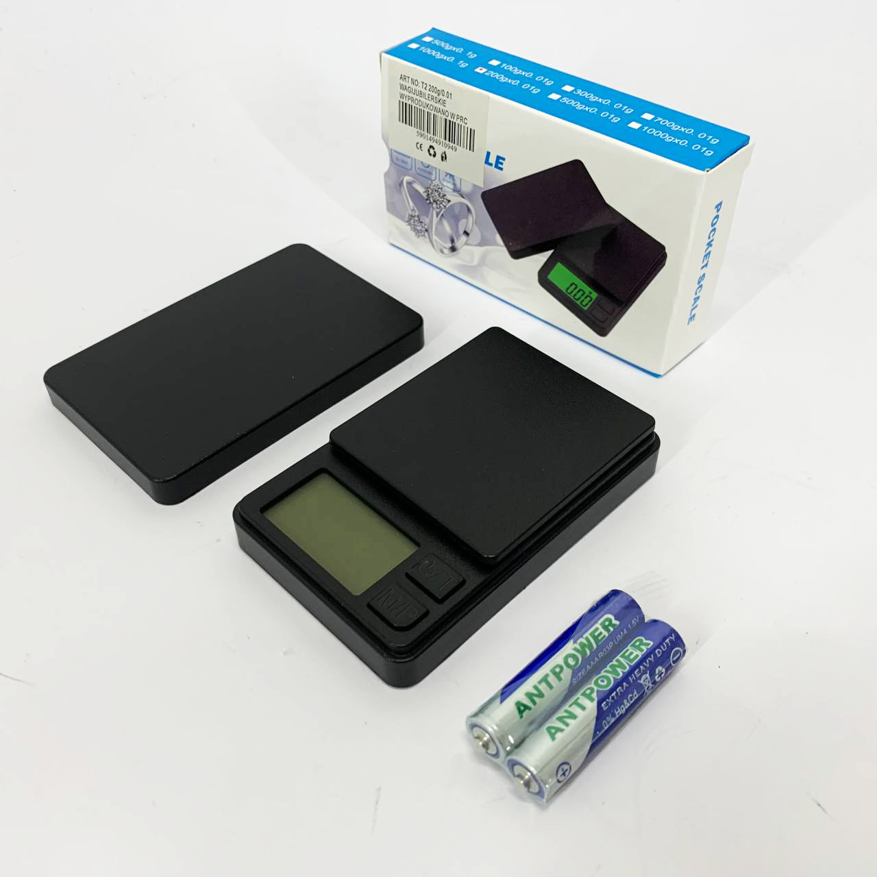 Весы ювелирные T2, 200г (0,01г)