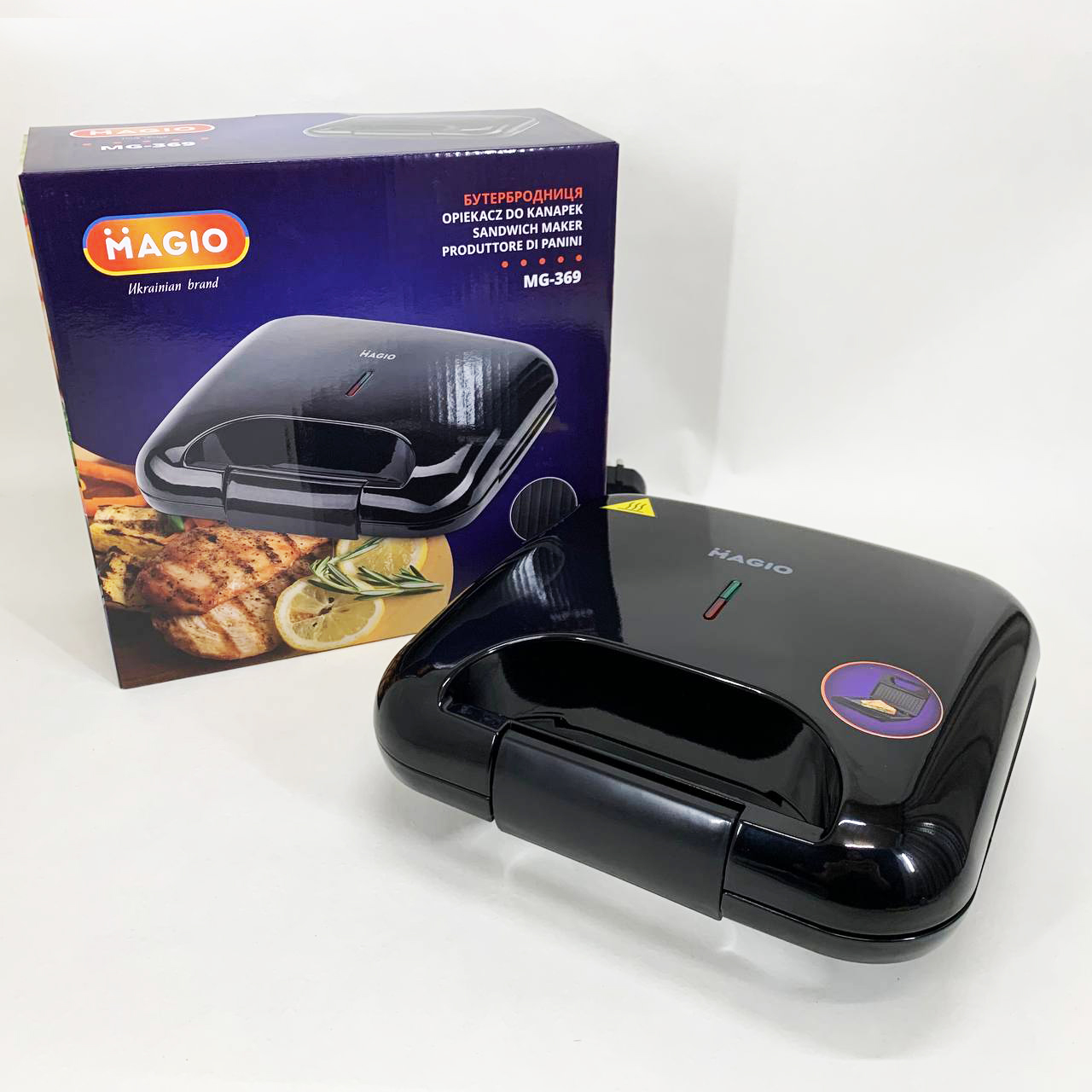 Бутербродница сэндвичница Magio MG-369