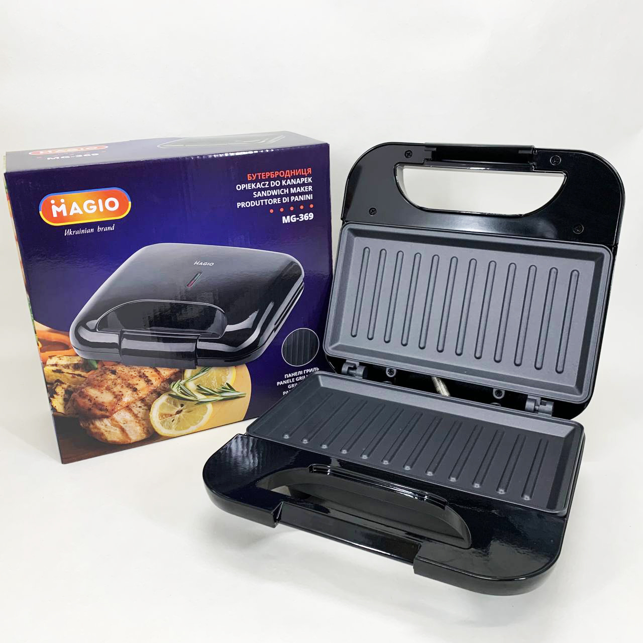 Бутербродница сэндвичница Magio MG-369