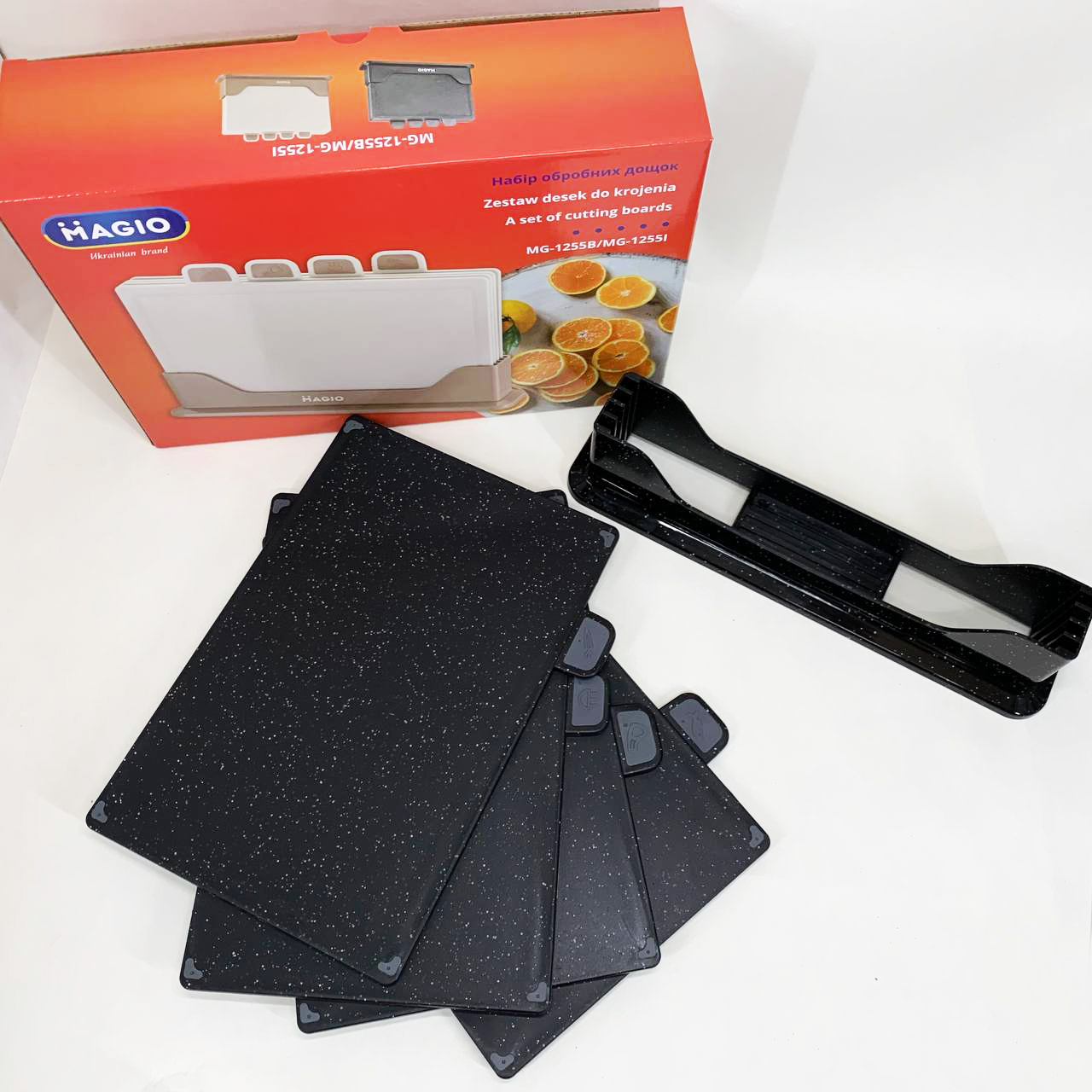 Набор разделочных досок Magio MG-1255B 5 предметов