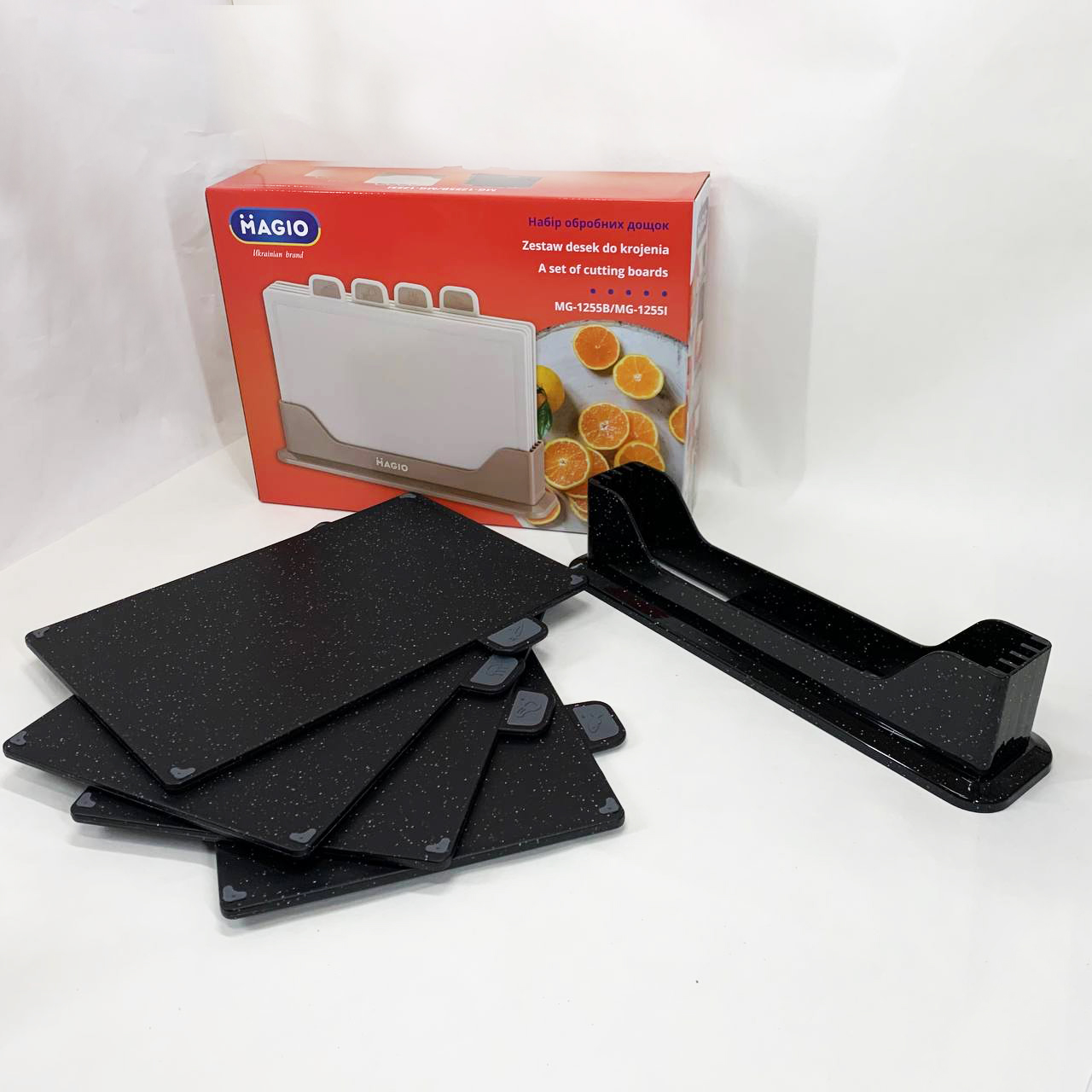 Набор разделочных досок Magio MG-1255B 5 предметов