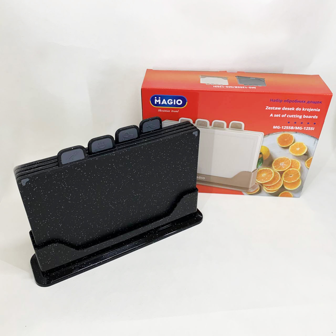 Набор разделочных досок Magio MG-1255B 5 предметов