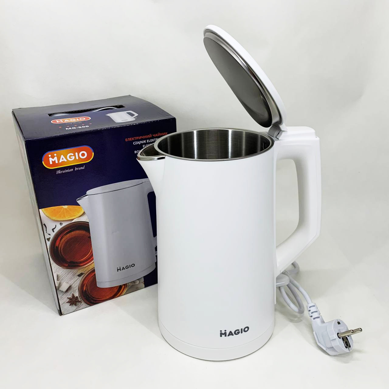 Термос чайник электрический MAGIO MG-500 1.7 л