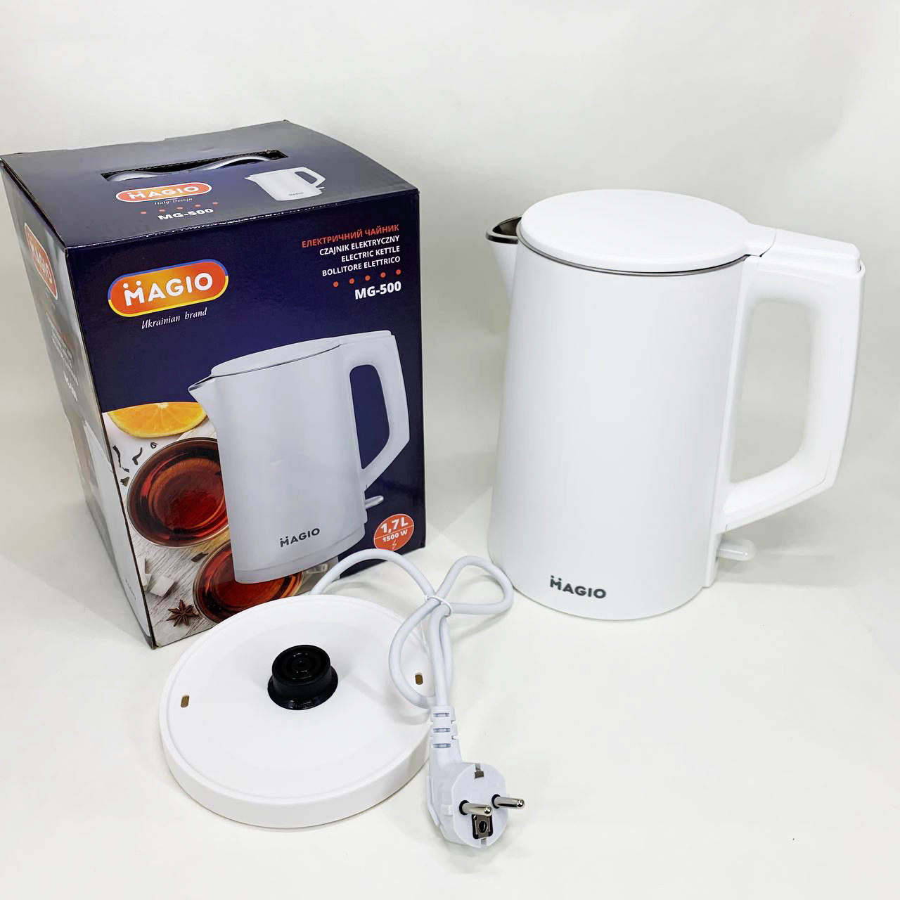 Термос чайник электрический MAGIO MG-500 1.7 л