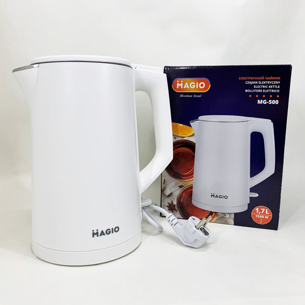 Термос чайник электрический MAGIO MG-500 1.7 л