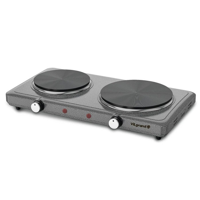 Плита настольная VILGRAND VHP182F Gray 2500Вт