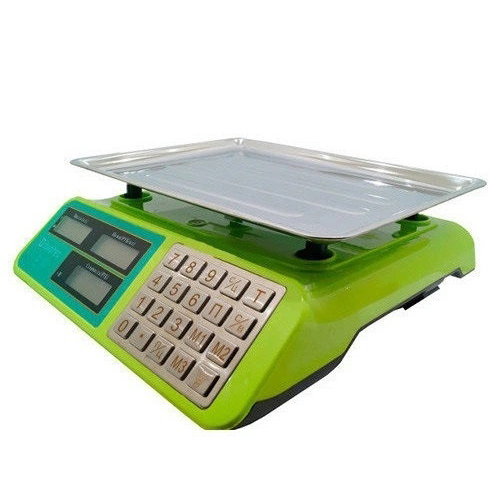 Весы торговые Rainberg RB-303 электронные с металлической платформой до 55 кг