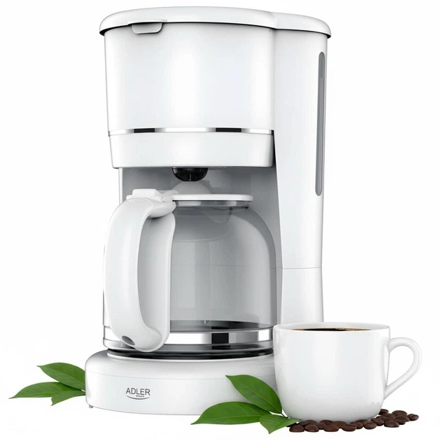 Кавоварка крапельна Adler AD 4383 white 1.5Л 900Вт