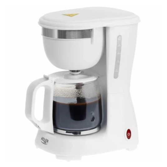 Кофеварка капельная Adler AD 4381 белая 600 Вт 0,6 л