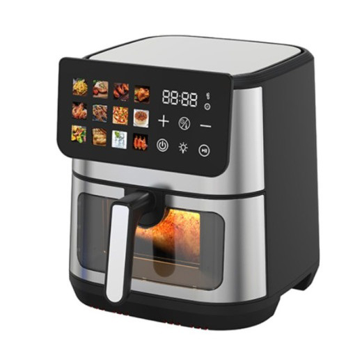 Аэрофритюрница Domotec Air Fryer MS-3224 сенсорное управление 12л 4500Вт