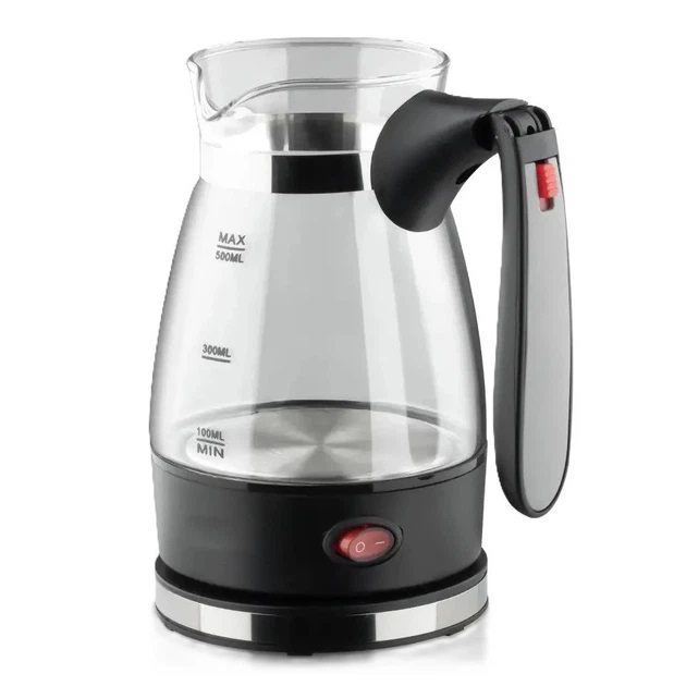 Кофеварка электрическая турка 0,5л 600Вт нержавеющая сталь Domotec R-128