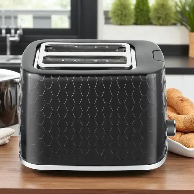 Тостер Domotec MS-508 механическое управление 930Вт 6 степеней обжаривания