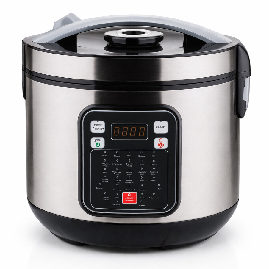Мультиварка 30 программ Crownberg CB-5528 5л 1000Вт электронное управление с дисплеем и функцией скороварки